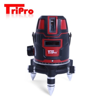 Tripro Measurement Diagnostic 5 Lines Green Laser Level 360 Degree Self-leveling Outdoor Laser Line Tool Laser Level